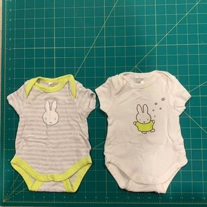 Miffy - Nijntje set of 2 onesies / bodysuits Newborn